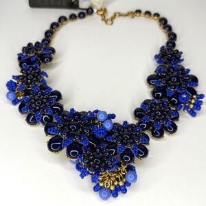 J CREW Beaded Flower Necklace